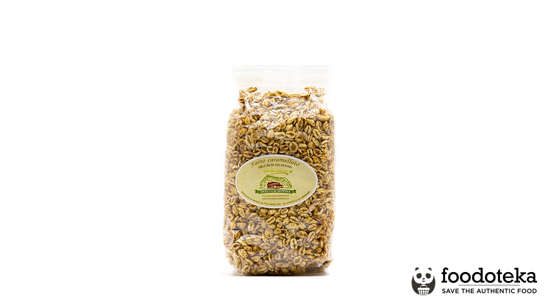 Farro Soffiato Caramellato 250 gr - Farro Soffiato Bio Offerta