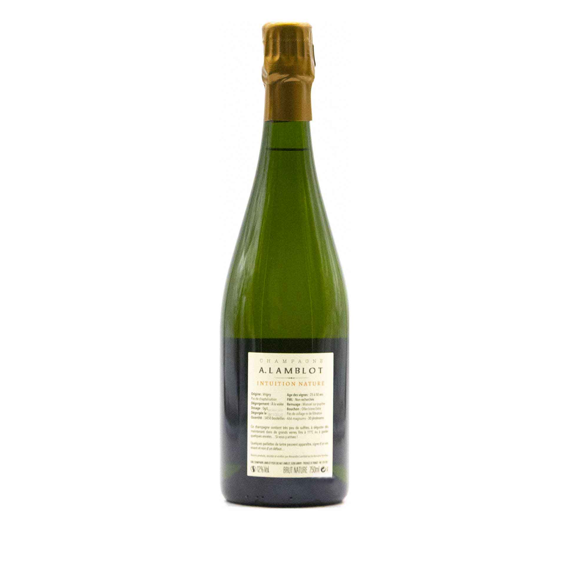 Champagne Intuition Nature A. Lamblot | Foodoteka