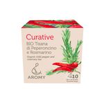 Tisana di Peperoncino e Rosmarino bio Conf. 10 Filtri Aromy - fronte