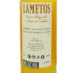 Liquore Artigianale al Limone Lametos - retro