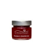 Composta Bio di Prugna e Zenzero 100gr - fronte