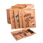 Box in Legno Cioccolati Monorigine Brave Bens 20 Tavolette - retro