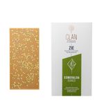 Ciccolato Bianco 40% con Granella di Pistacchio Esmeralda 70Gr - retro