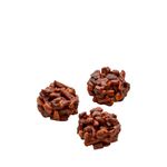 Nuvole Croccanti di Cioccolato Fondente con Mandorle, Arancio e Granella di cacao Ettorino - fronte