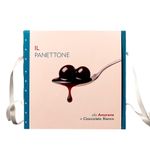 Panettone Artigianale con Amarene Toschi Pasticceria Busuoli - retro