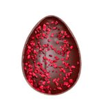Uovo di Cioccolato Fondente 70% con Frutti Rossi Rossella 270Gr - retro