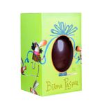 Uovo di Ciccolato Fondente il Kocciolato 250Gr - fronte