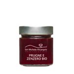 Composta Bio di Prugne e Zenzero 230gr - fronte