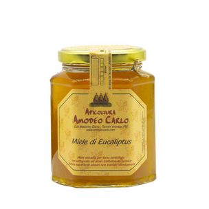 Miele di Eucaliptus apicoltura Carlo Amodeo 400gr - fronte