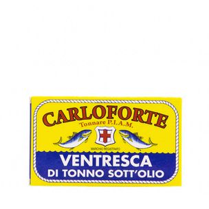 Ventresca di Tonno Rosso-Carloforte 170gr - fronte
