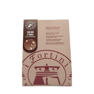 i Fortini al Cacao e Pinoli 400gr - fronte