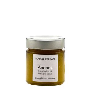 Confettura di Ananas e Rosmarino Marco Colzani 280gr - fronte