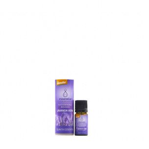 Olio Essenziale di Lavanda Vera Bio Fattoria Cuore Verde 5ml - fronte