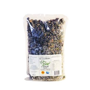Capperi delle Isole Eolie D.O.P. Medi, 1 Kg - fronte