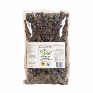 Capperi delle Isole Eolie D.O.P. Grandi, 1 Kg - fronte