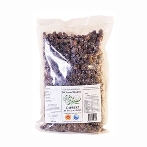 Capperi delle Isole Eolie D.O.P. Misti, 1Kg - fronte