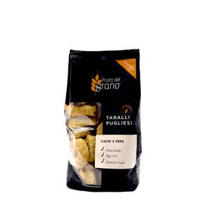 Taralli Pugliesi Cacio e Pepe - fronte