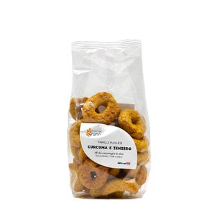 Taralli Pugliesi Curcuma e Zenzero - fronte