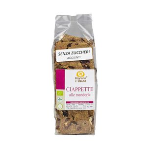 Ciappette Bio alle Mandorle Pagnotta è Salute 170gr - fronte