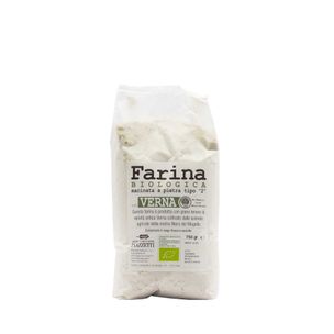 Farina Biologica di Grani Antichi con Verna Tipo 2 750gr - fronte