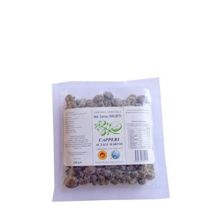 Capperi delle Isole Eolie D.O.P. Misti, 125gr - fronte