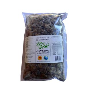 Capperoni delle Isole Eolie D.O.P., 1kg - fronte