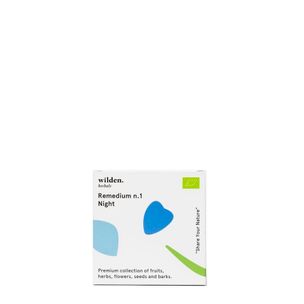 Remedium n.1 Night Tisana Bio Astuccio 10 Bustine Wilden Herbals - fronte