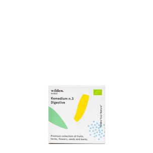 Remedium n.3 Digestive Tisana Bio Astuccio 10 Bustine Wilden Herbals - fronte