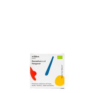 Remedium n.4 Hangover Tisana Bio Astuccio 10 Bustine Wilden Herbals  - fronte