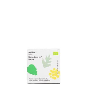 Remedium n.7 Detox Tisana Bio Astuccio 10 Bustine Wilden Herbals - fronte