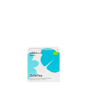 QuieTea Tisana Bio Astuccio 10 Bustine Wilden Herbals - fronte