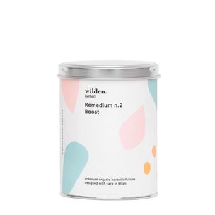 Remedium n.2 Boost Tisana Bio Lattina Sfuso 90gr Wilden Herbals - fronte