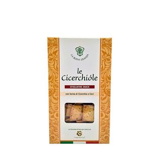 Cicerchiòle Sfogliatine Crackers La Bona Usanza - fronte