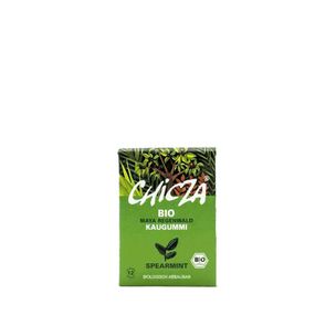 Chicza Spearmint Chewing Gum Bio - fronte