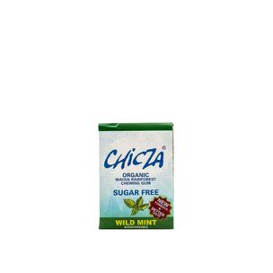 Chicza Wild Mint Chewing Gum Bio Senza Zucchero - fronte