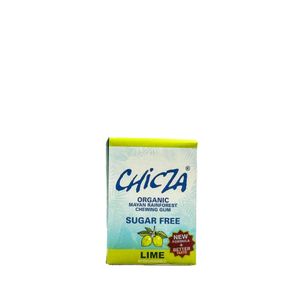 Chicza Lime Chewing Gum Bio Senza Zucchero - fronte