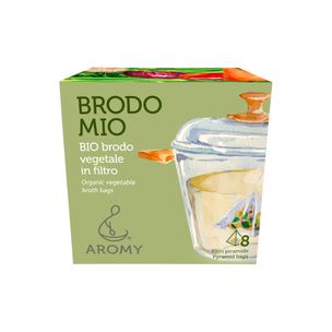 Brodo Mio Bio Brodo Vegetale Conf. 8 Filtri Aromy - fronte