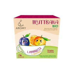 Tisana di Frutta bio Conf. 8 Filtri Aromy - fronte