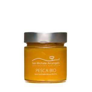 Composta Bio di Pesca Sola Frutta 230gr  - fronte