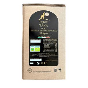 Olio Extra Vergine di Oliva Biologico 5lt - fronte