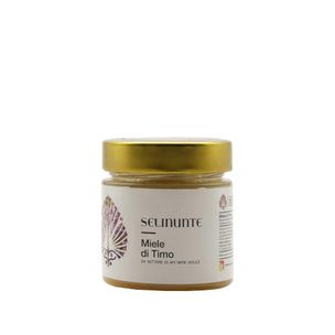 Selinunte Miele di Timo Bio Vito Salluzzo 250gr - fronte