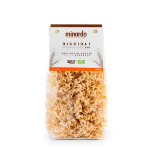 Riccioli Grano Russello Bio Pastificio Minardo - fronte