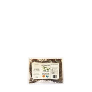 Granella di Capperi delle Isole Eolie D.O.P. 50gr - fronte
