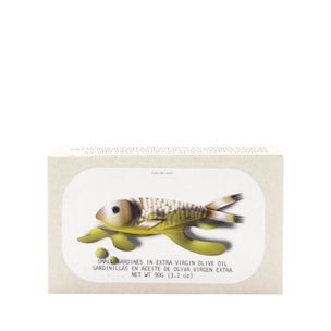 Sardine Piccole in Olio Extra Vergine di Oliva 90Gr - fronte