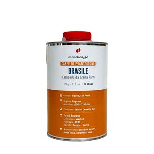 Caffè in Grani Brasile Cachoeira Da Grama MondiCaffè 375gr - fronte