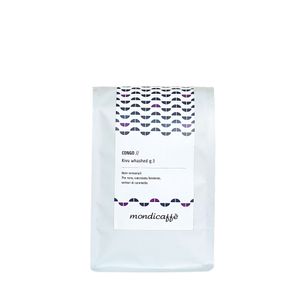 Caffè Macinato Congo Kivu MondiCaffè 250gr - fronte