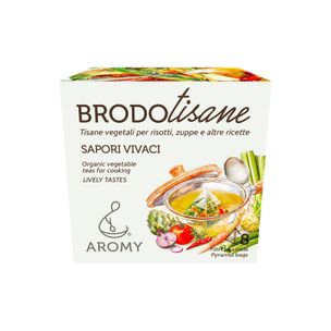 Brodo Tisane Sapori Vivaci Bio Conf. 8 Filtri Aromy - fronte