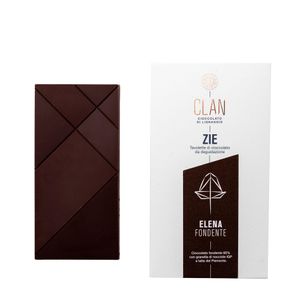 Ciccolato Fondente 65% con Granella di Nocciola Piemonte IGP Elena 70Gr - fronte