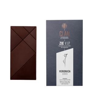 Cioccolato Fondente 100% Veronica 70Gr - fronte