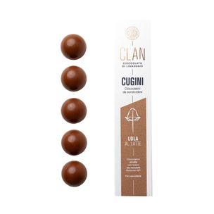 Cioccolatini al Latte ripieni di Nocciola Piemente IGP Lola 45Gr - fronte